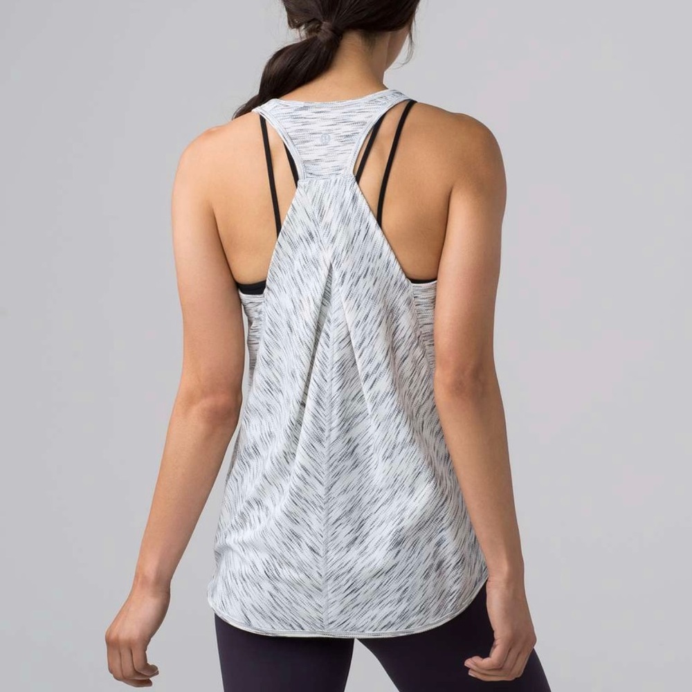 Lululemon Essential Tank tiger Space Dye